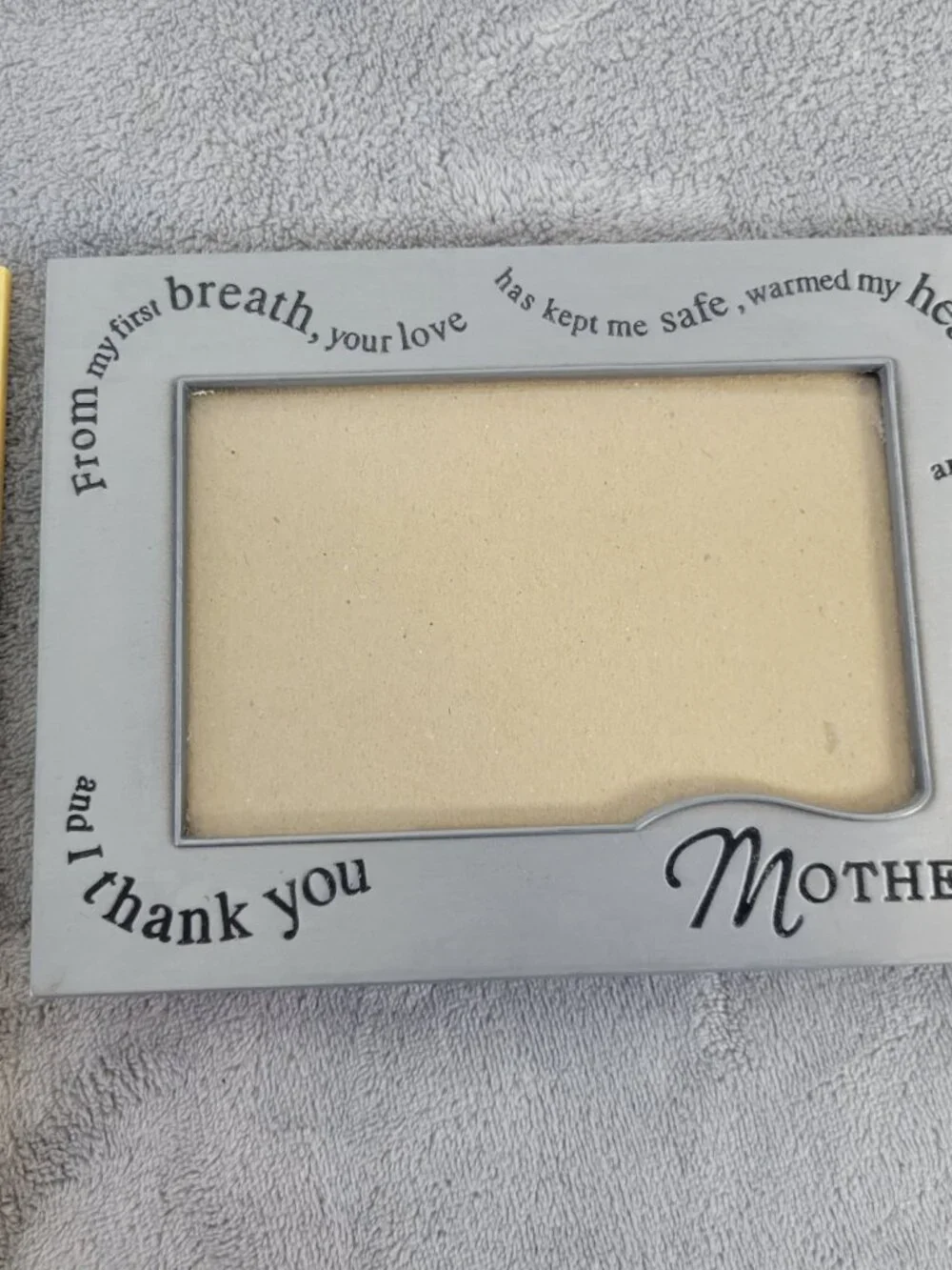 Malden Mother Silver Metal Picture Frame 4x6 Poem Quote Gift New Baby S30E